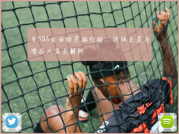 年NBA自由球员排行榜:顶级巨星与潜在大鱼全解析